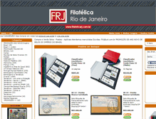 Tablet Screenshot of filatelicarj.com.br